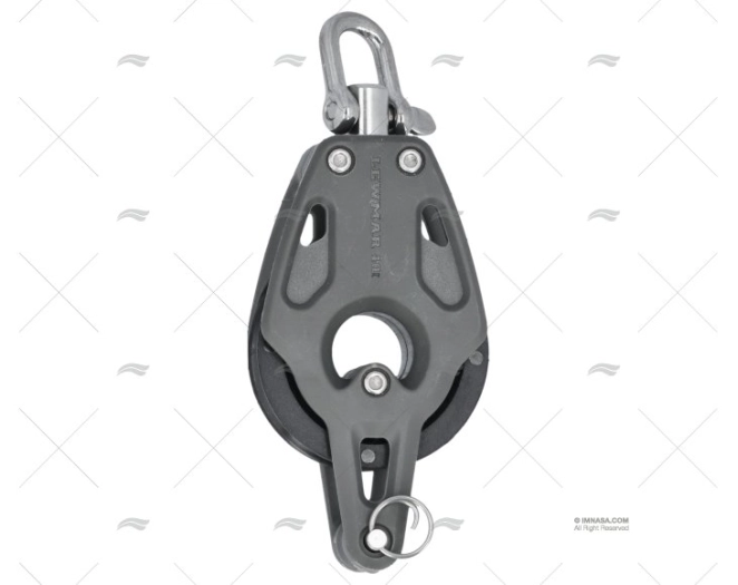 POLIA CONTROLO T/4 SIMPLES C/FIXAÇÃO LEWMAR