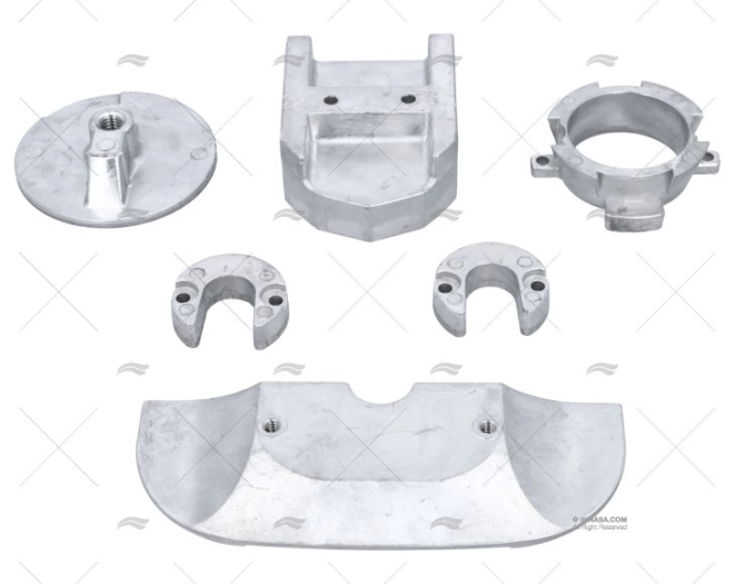 ANODO ZINCO KIT ALPHA ONE GENII SENZA VITI