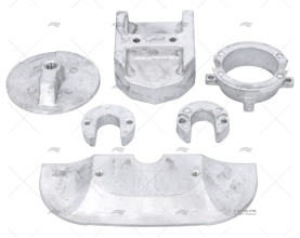 ANODO ALLUMINIO KIT ALPHA ONE S/VITE