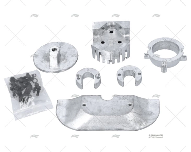 ANODO ZINCO KIT MERCURY ALPHA 1 G.2 ZINETI