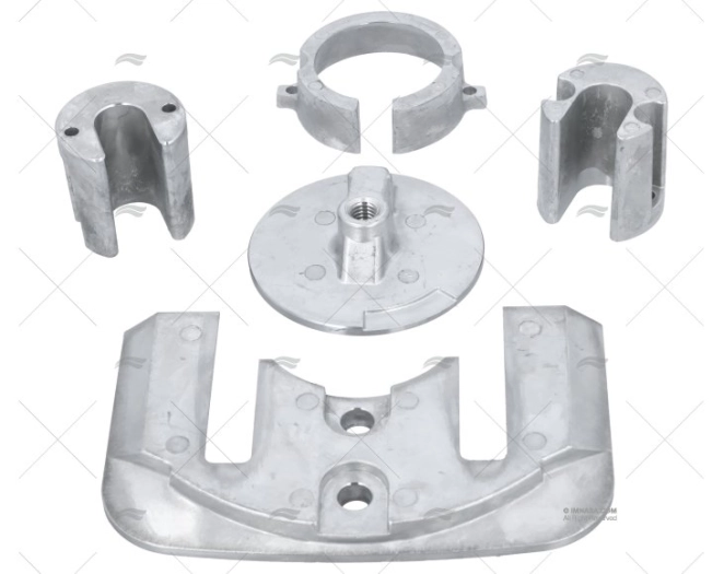 ANODO ZINCO KIT BRAVO ONE (SENZA VITI)