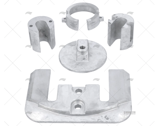 ÂNODO ZINCO KIT BRAVO ONE (SEM PARAFUSOS) GUARDIAN