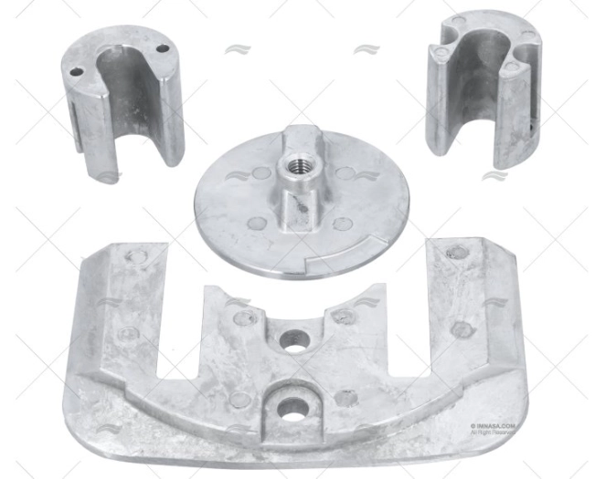 ÂNODO ZINCO KIT BRAVO II-III (SEM PARAFUSO