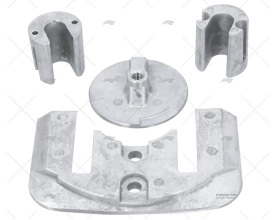 ANODO ZINCO KIT BRAVO II-III (SENZA VITI