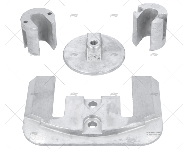 ÂNODO ZINCO KIT BRAVO II-III (SEM PARAFUSO GUARDIAN