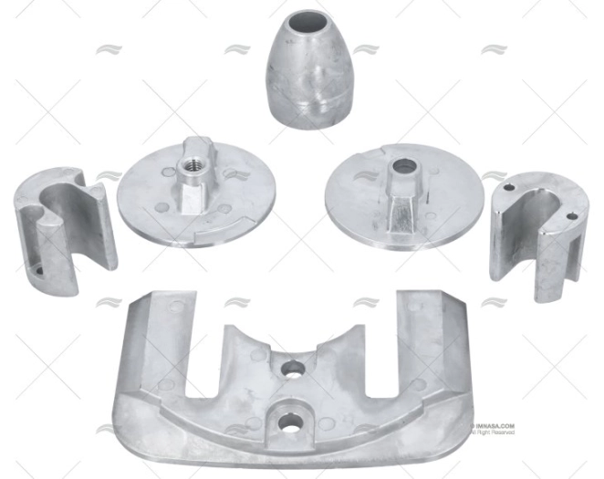 ANODO ZINCO KIT BRAVO III-04 (SENZA VITI
