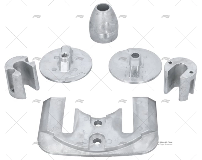 ANODO ALLUMINIO KIT BRAVO III-IV S/VITI.