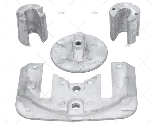 MAGNESIUM ANODE KIT BRAVO II-III W/O SCR