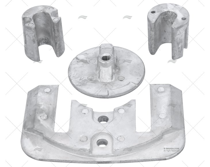 ANODO MAGNESIO KIT BRAVO II-III S/VITE.