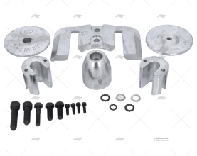 ÂNODO ZINCO KIT MERCURY BRAVO 3 2004 ZINETI