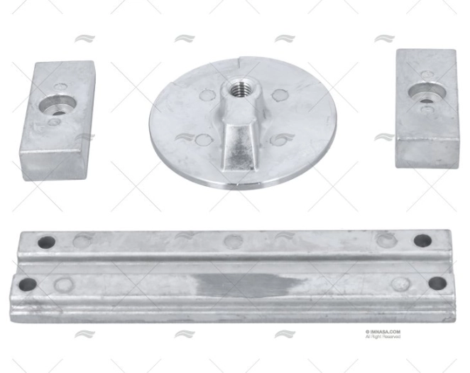 ANODO ZINCO KIT VERADO 4 (SENZA VITI)