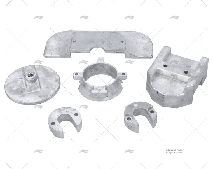 ANODO ZINCO KIT ALPHA ONE GENII SENZA TORNI GUARDIAN