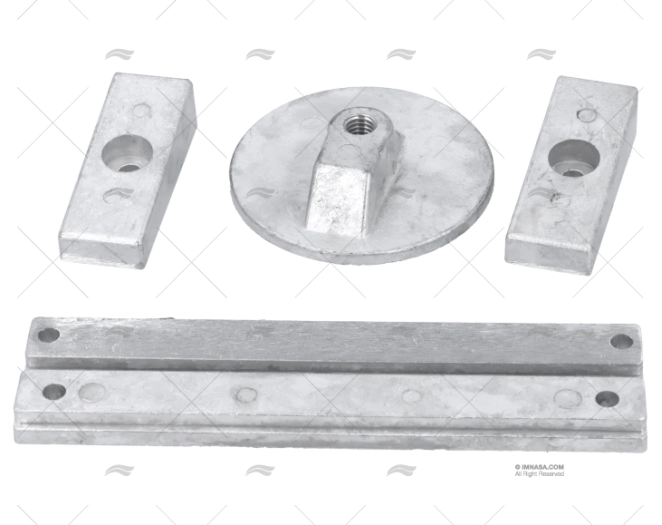 ANODO ZINCO KIT VERADO 4 S/VITI GUARDIAN