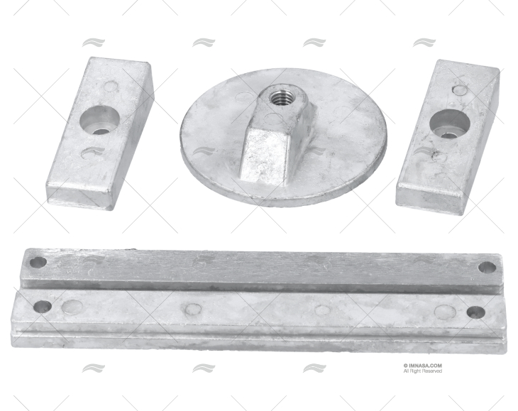 ANODO ZINCO KIT VERADO 4 S/VITI GUARDIAN
