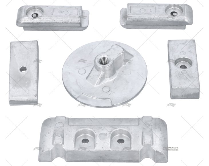 ANODO ZINCO KIT VERADO 6 (SENZA VITI)