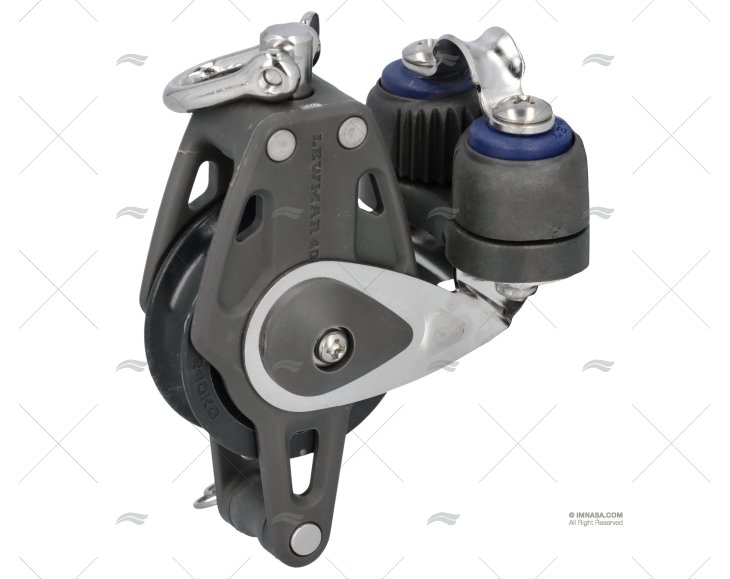 POLEA 40mm CON ARRAIGO Y MORDAZA LEWMAR