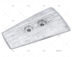 ÂNODO ZINCO VOLV. 154X88mm ZINETI