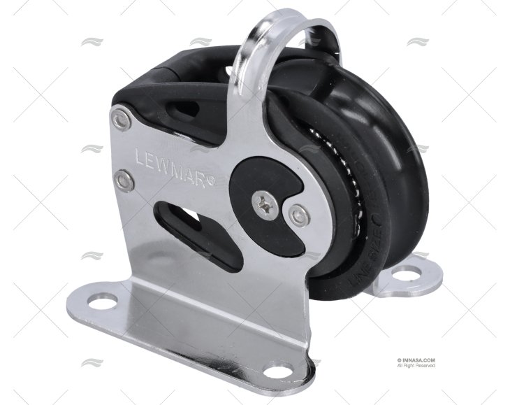 PULEGGIA PER ALBERO 40mm NERA LEWMAR
