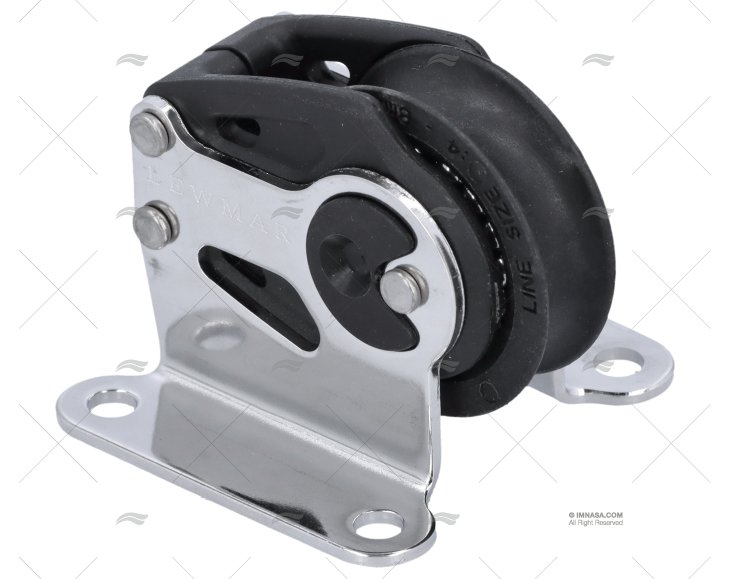 PULLEY THAT GUIDES VERTICAL BLACK