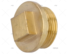 TAMPÃO P/ÂNODO RESFRIADOR VOLVO 1'' GAS