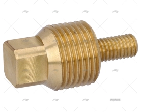 TAMPÃO P/ÂNODO ARREF.VOLVO 1/2GAS-7/16 UNC