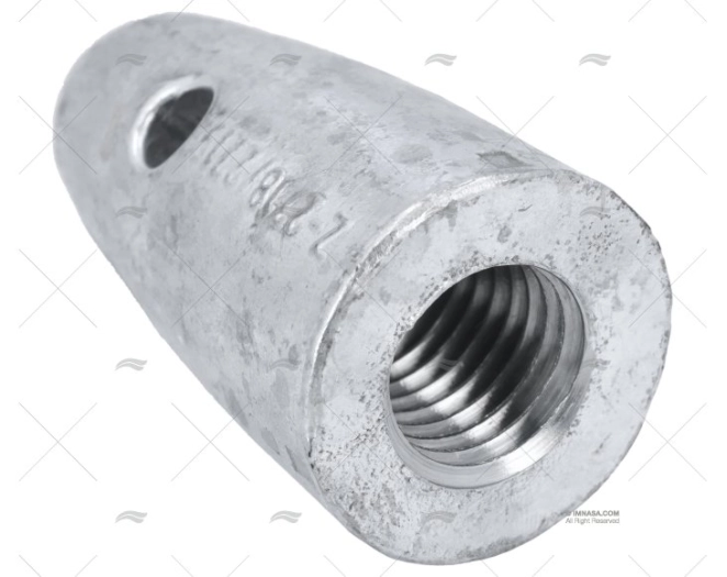 ÂNODO ZINCO VOLV. 70X38mm 7/8 ZINETI
