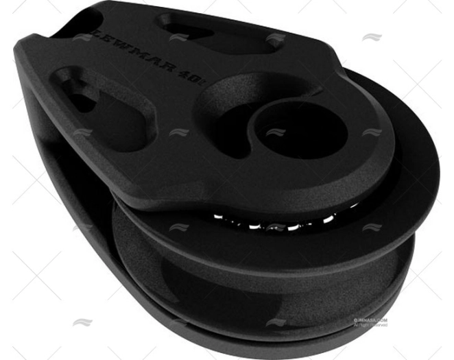 RECOVERY PULLEY T3 BLACK LEWMAR