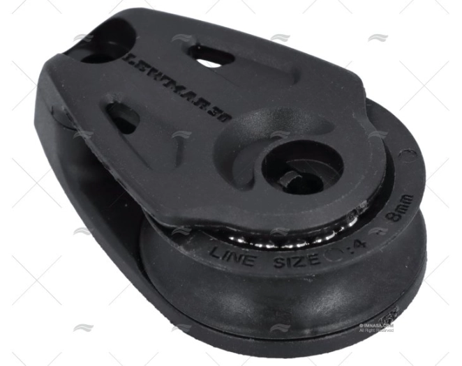RECOVERY PULLEY T3 BLACK LEWMAR