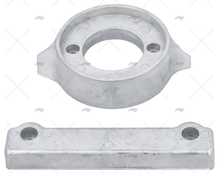 ÂNODO ZINCO KIT VOLVO 280 (SEM PARAFUSOS)