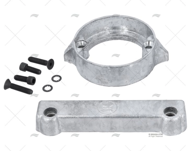 ÂNODO ZINCO KIT VOLV. DP280 ZINETI