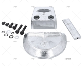 ÂNODO ZINCO KIT VOLVO. ESQ ZINETI