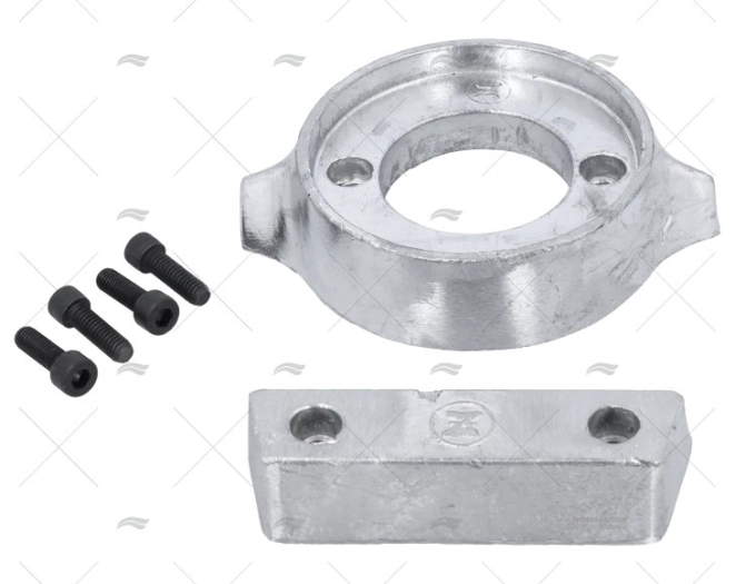 ÂNODO ZINCO KIT VOLVO 290 ZINETI