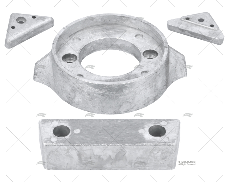 ÂNODO ZINCO KIT VOLVO 290C GUARDIAN