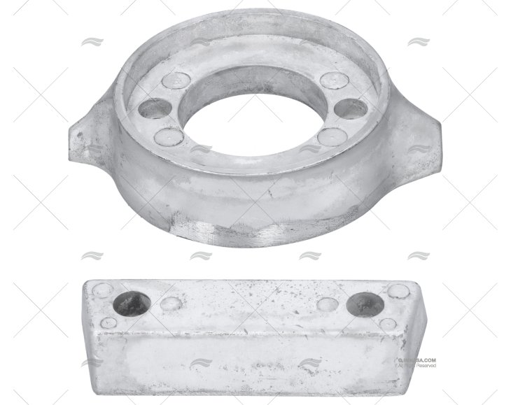 ÂNODO MAGNÉSIO KIT VOLVO 290  S/PARAFUSO.