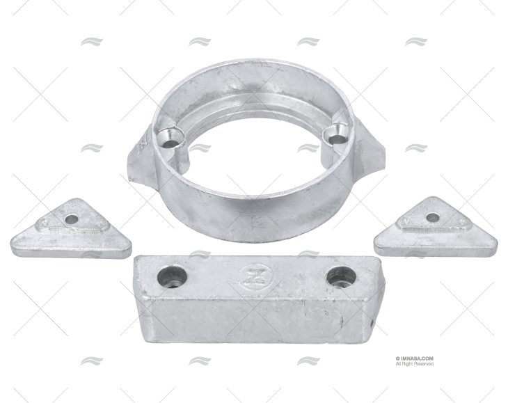 ÂNODO ZINCO KIT VOLV. DP290HYDR. ZINETI