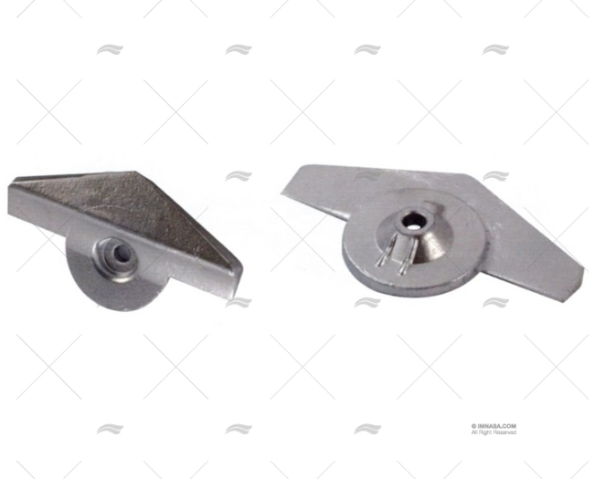 ÂNODO ZINCO PLACA YAMAHA 9,9-15HP