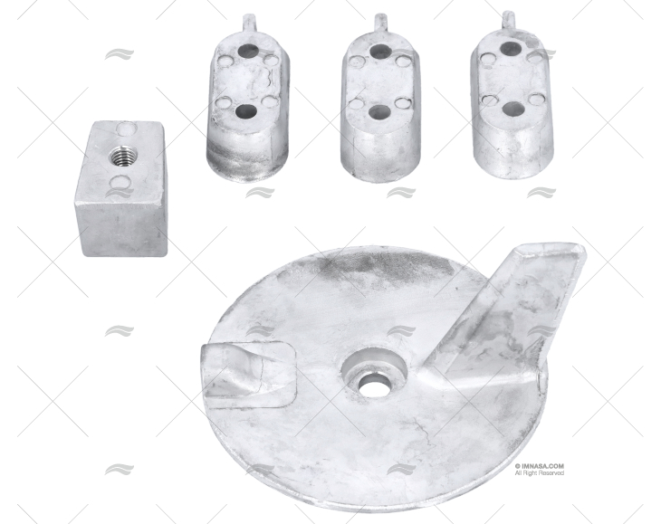 ANODO ALLUMINIO KIT YAMAHA  40-60HP