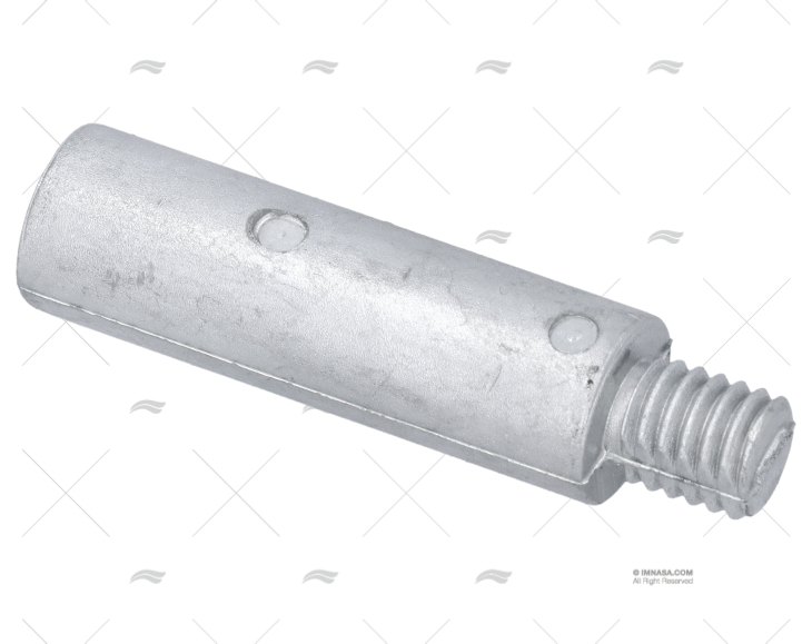 ANODO ZINC BARRA YANMAR 16mm ROSCA 7/16"