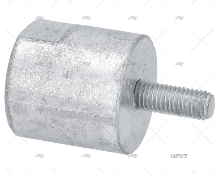 ÂNODO ZINCO YANMAR ROSQUEADO 40x40 ROSCA M1