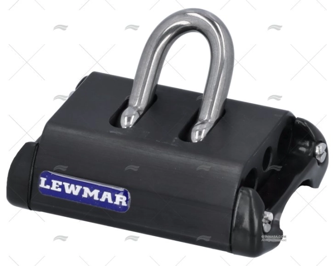 CARRO CURTO COM BOLAS E MANILHA PRETA LEWMAR