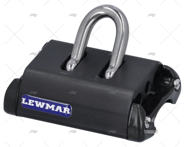 CARRO CURTO COM BOLAS E MANILHA PRETA LEWMAR