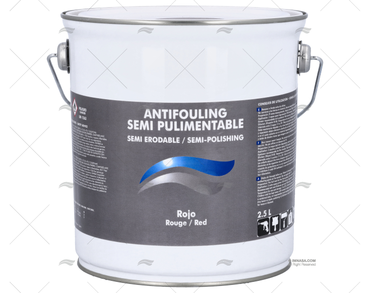 ANTIVEGETATIVO I3 VERMELHO   2,50L IMNASA