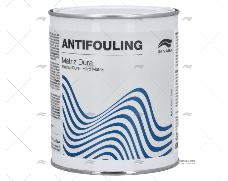ANTIVEGETATIVO MATRIZ DURA AZUL   0,75L IMNASA