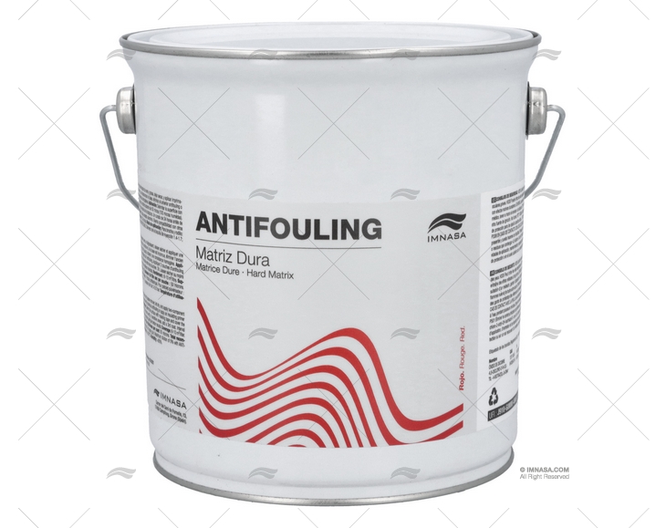 ANTIVEGETATIVO MATRIZ DURA VERMELHO   2,50L IMNASA