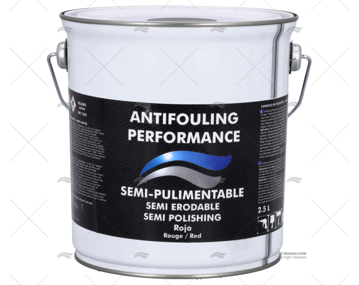 ANTIVEGETATIVA PERFORMANCE IP-3 ROSSO   2,50L IMNASA