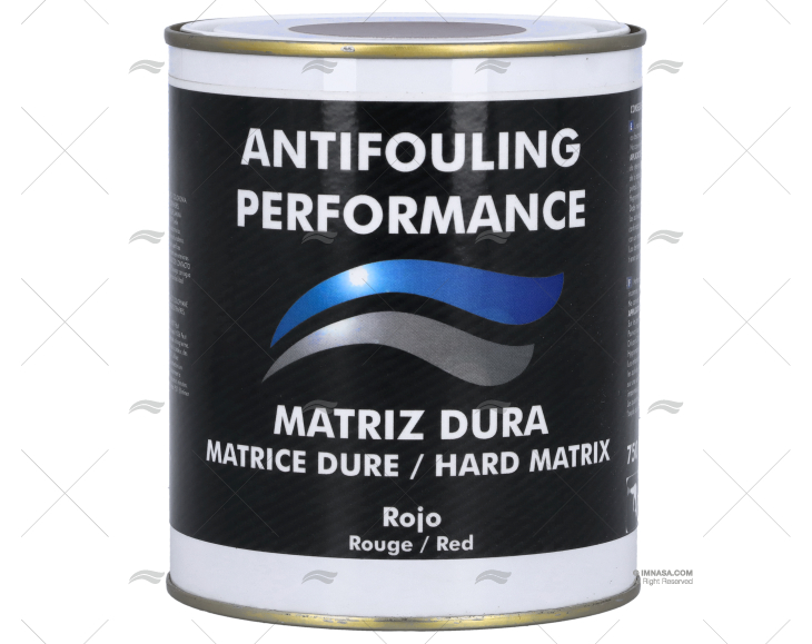 ANTIVEGETATIVO PERFORMANCE IP-4 VERMELHO   0,75L IMNASA