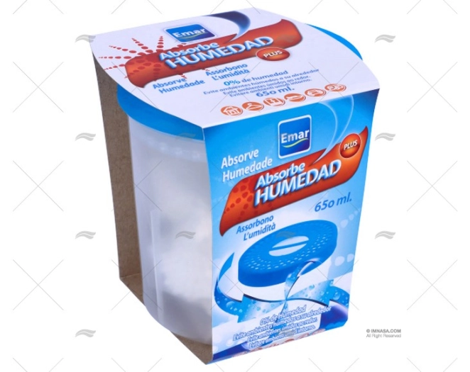 ABSORVEDOR DE HUMIDADE MAIS 650ml