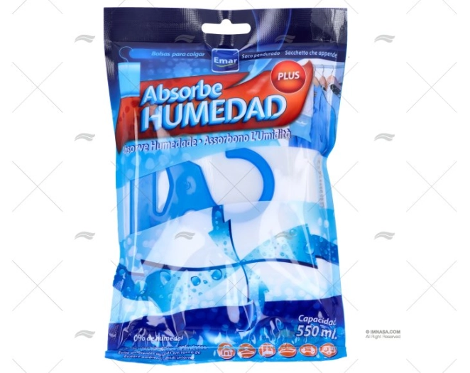 ABSORVEDOR DE HUMIDADE A SUSPENDER 550ml