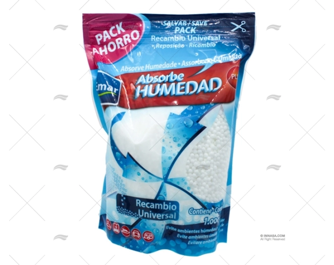 ASSORBE UMIDITÀ 1000gr RICAMBIO