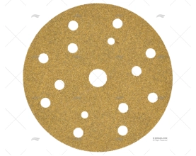 DISCO P  80 CARTA VETRATA 15 FORI.150mm. 100U 3M